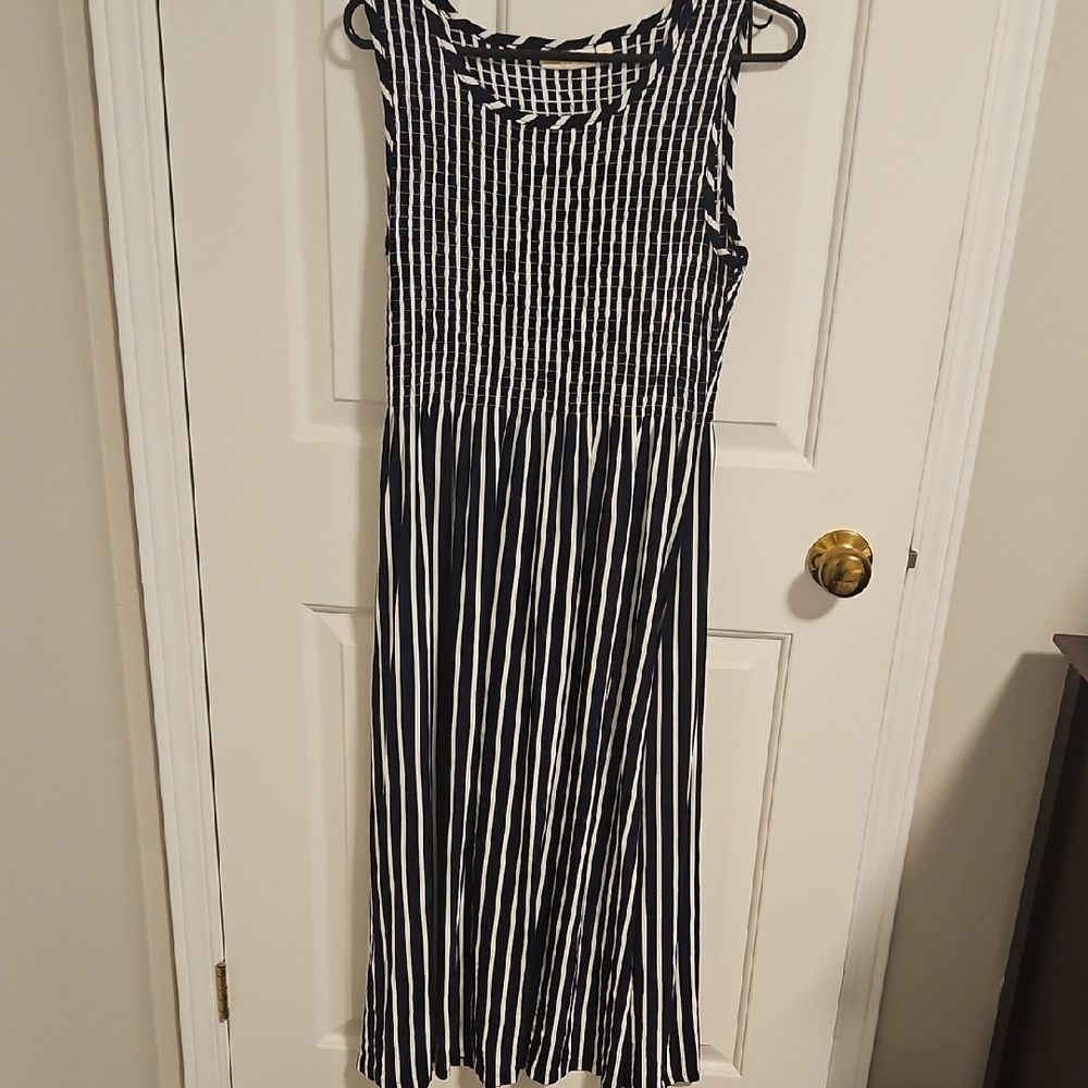 💖Striped Black and White Maxi Dress💖